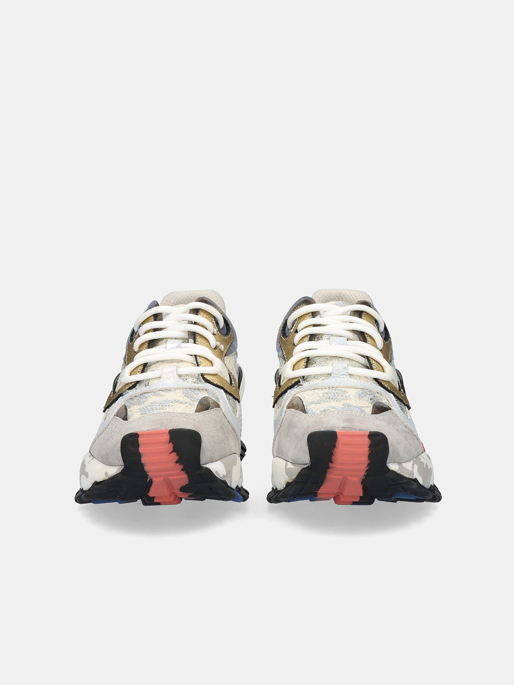 134-10 LEATHER GREY SLVR