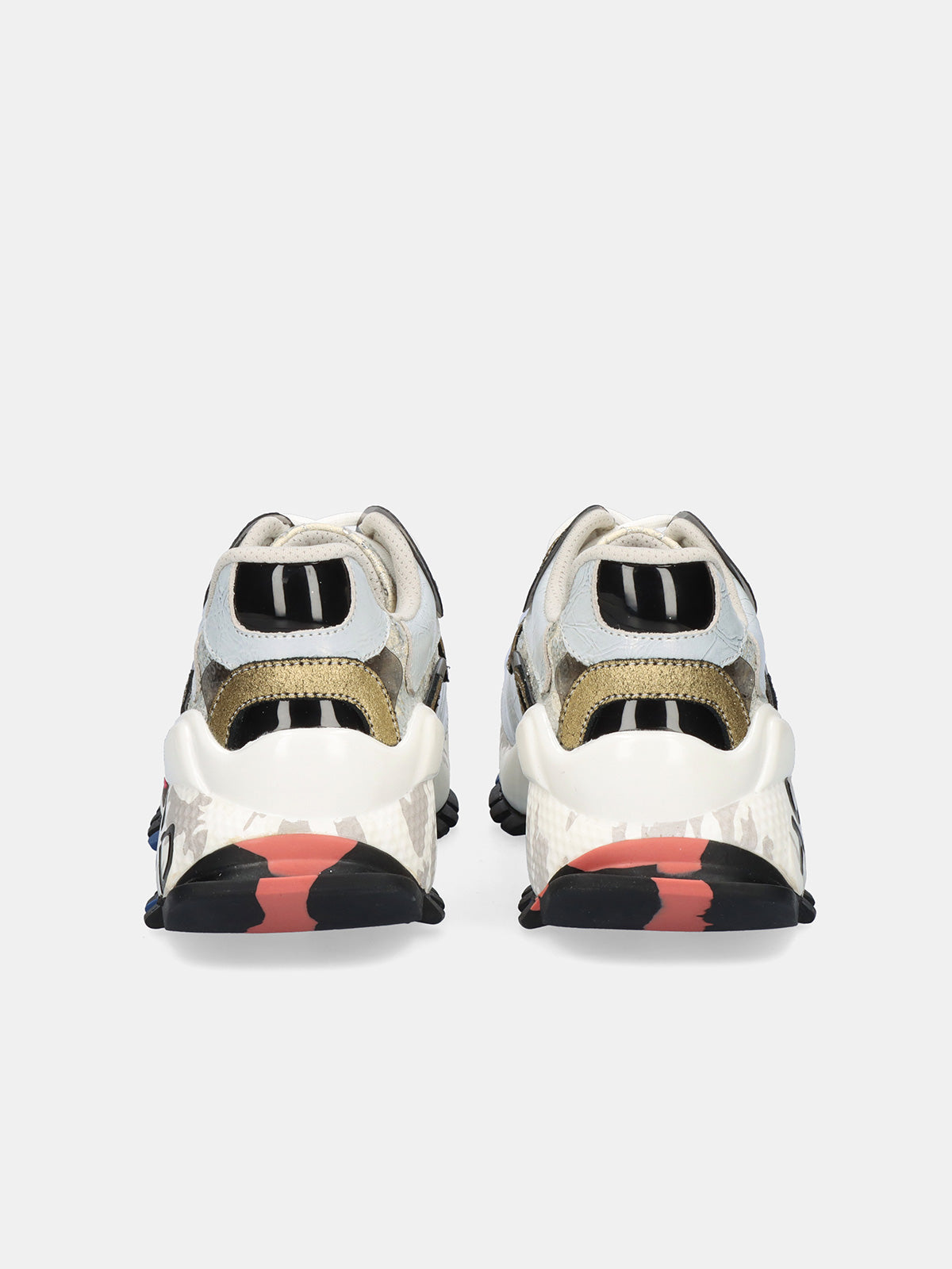 134-10 LEATHER GREY SLVR