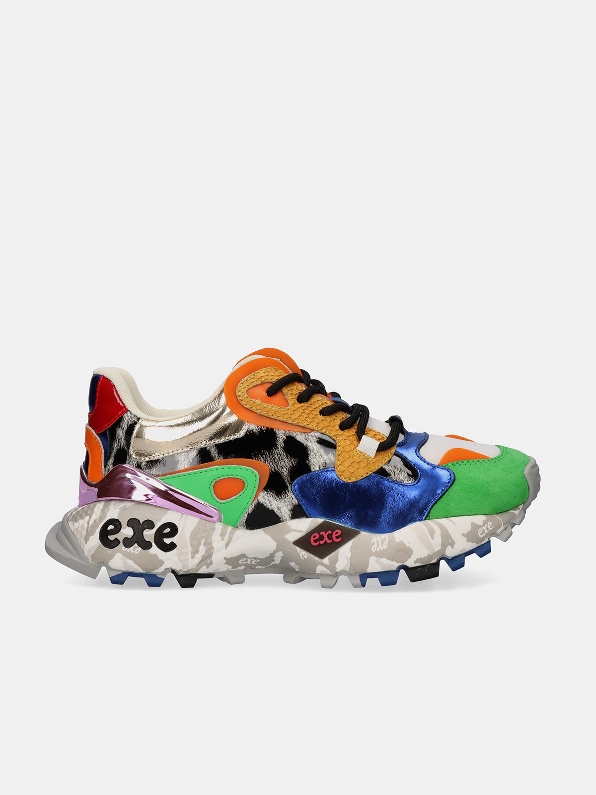 134-10 LEATHER MULTICOLOR