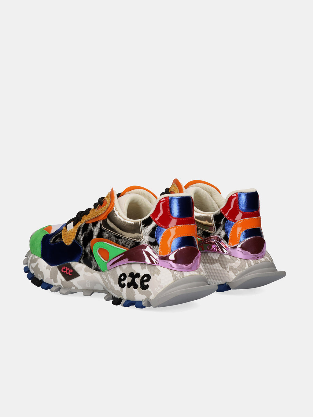 134-10 LEATHER MULTICOLOR