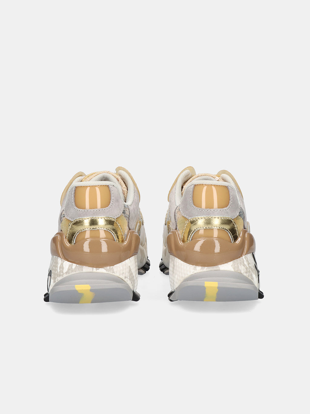 134-10 LEATHER TAUPE GOLD