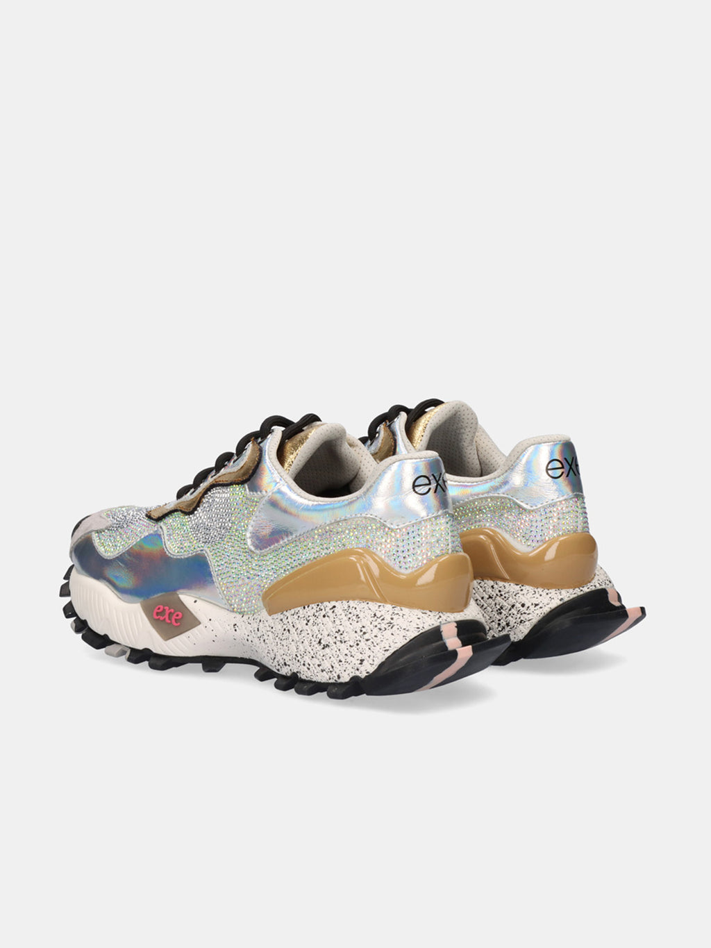 134-18 LEATHER SILVER GLD