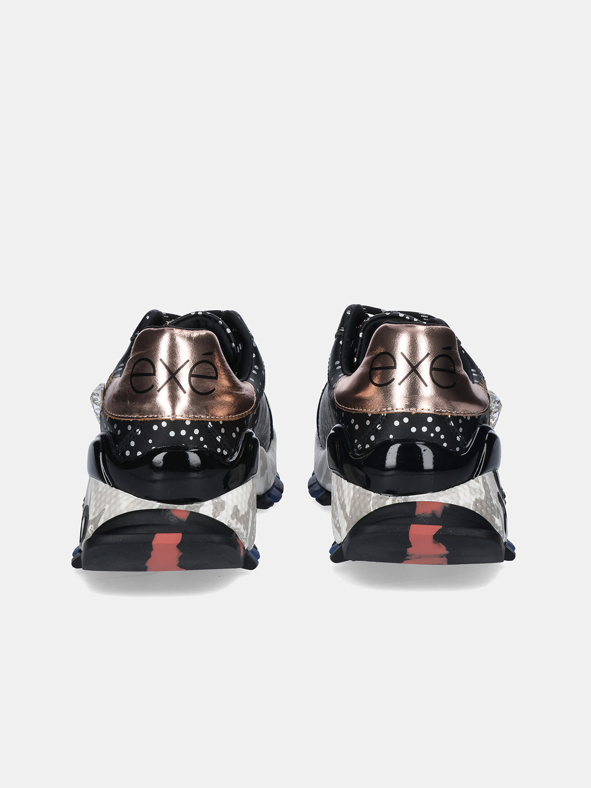 134-211B LEATHER BLK-CHAPAN
