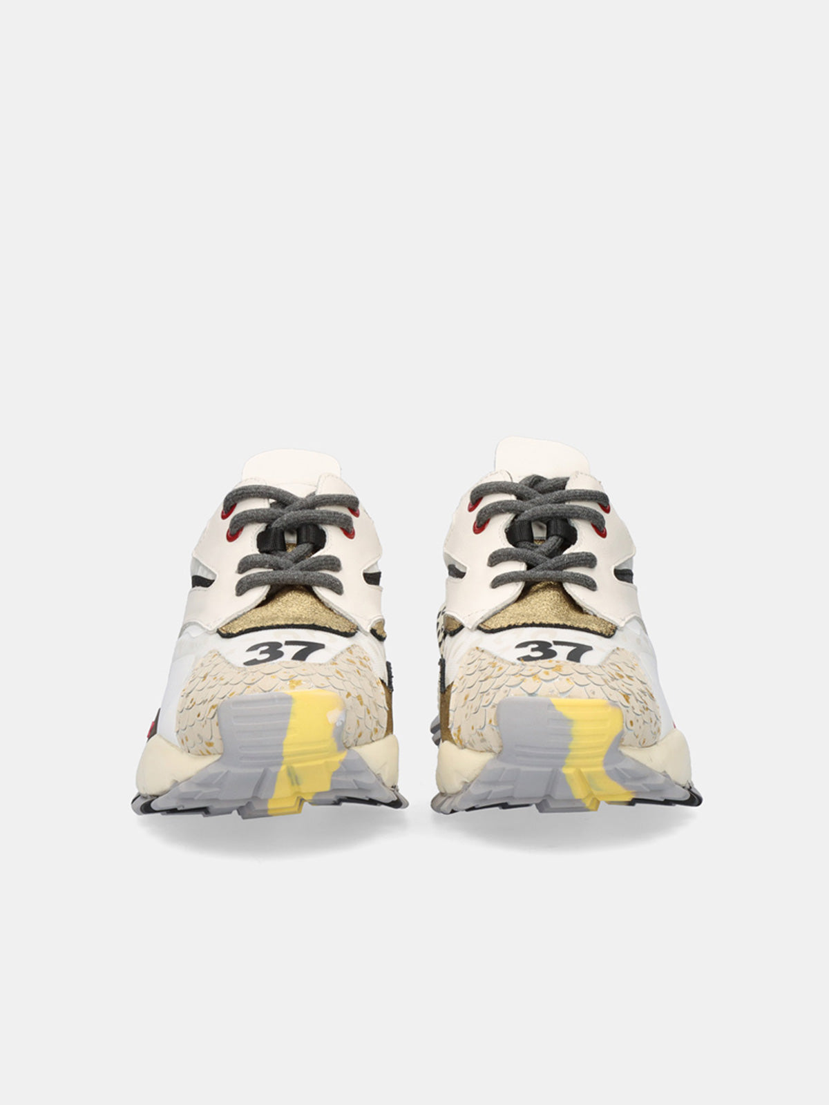 134-26 LEATHER WHITE