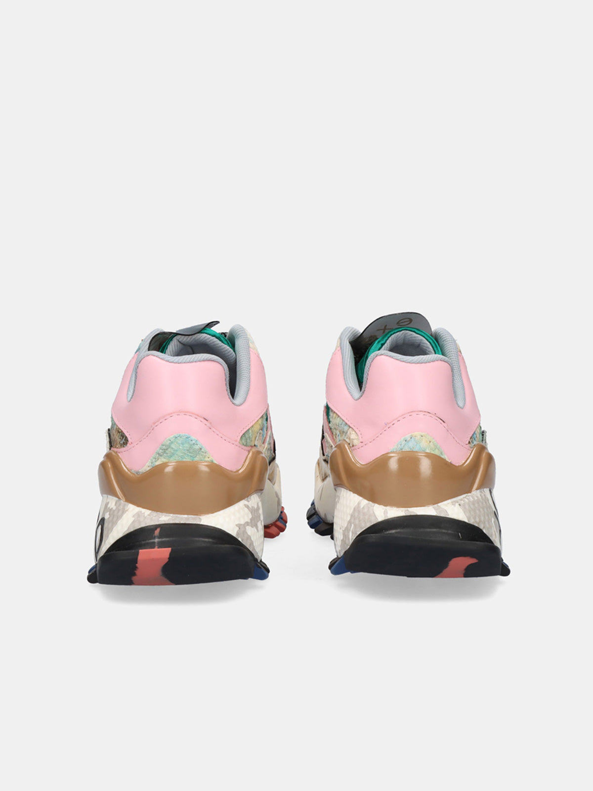 134-28M LEATHER GOLD GREEN