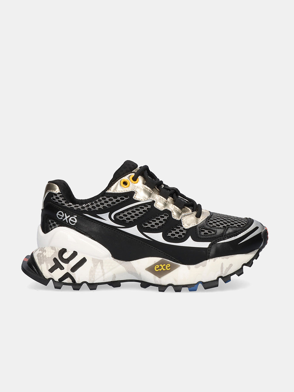 134-33 LEATHER BLACK-GOLD