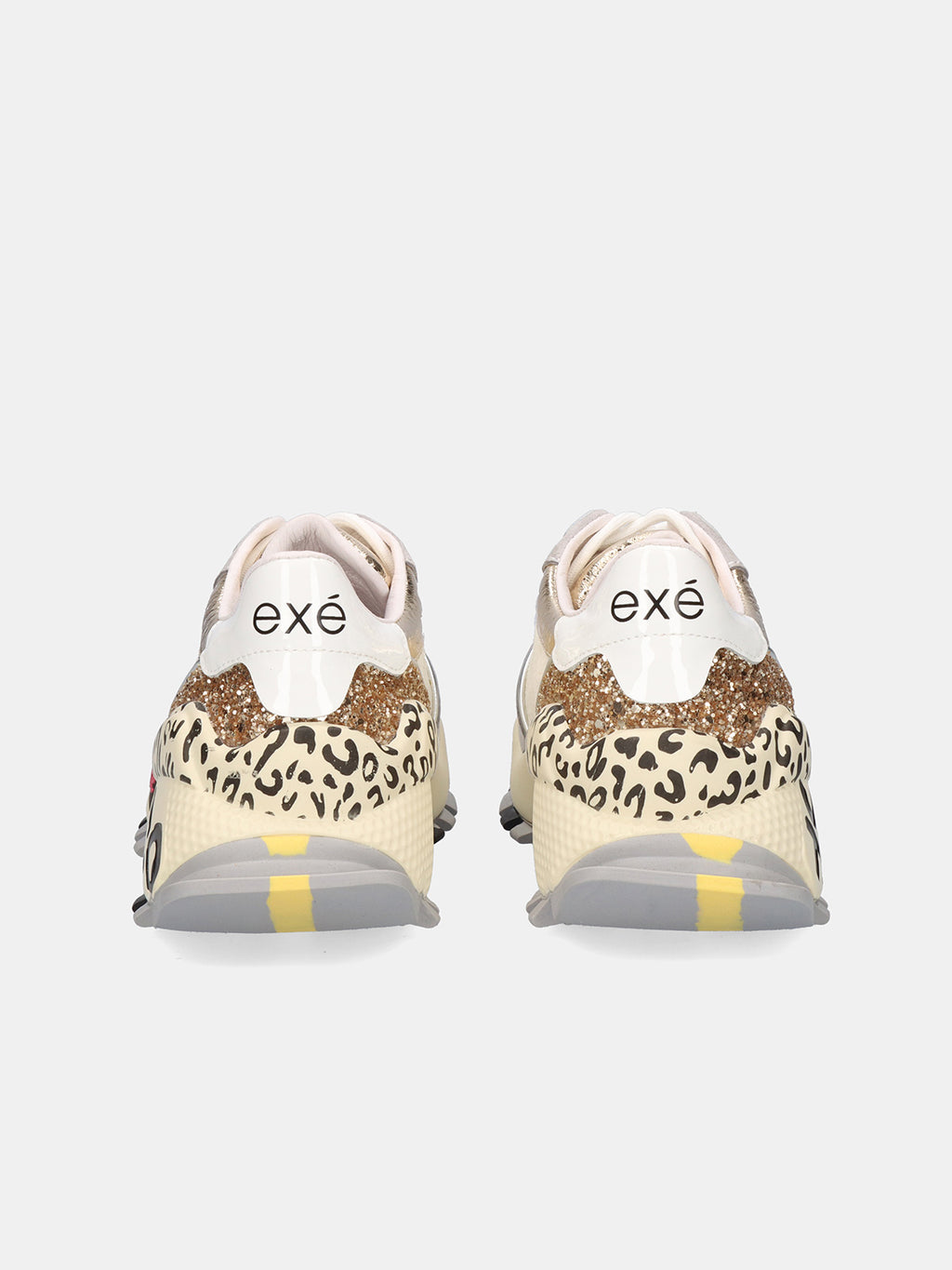 134-35 LEATHER GREY GOLD