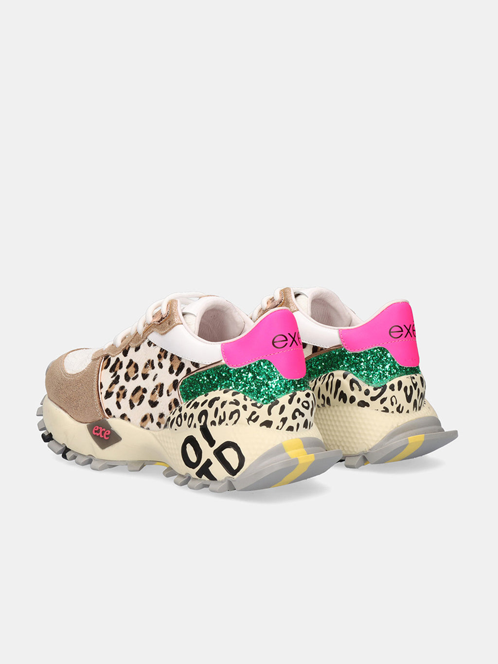 134-350 LEOPARD CHAMPAGNE