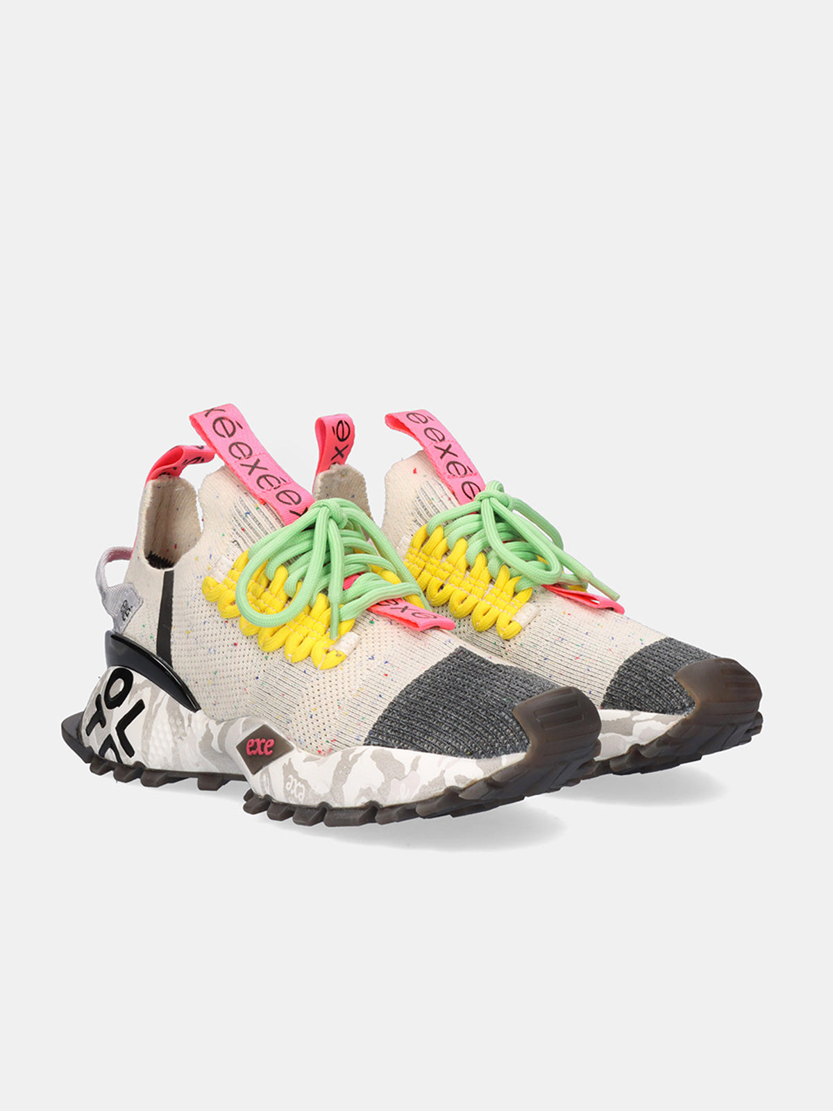 134-37 LEATHER BEIGE PINK