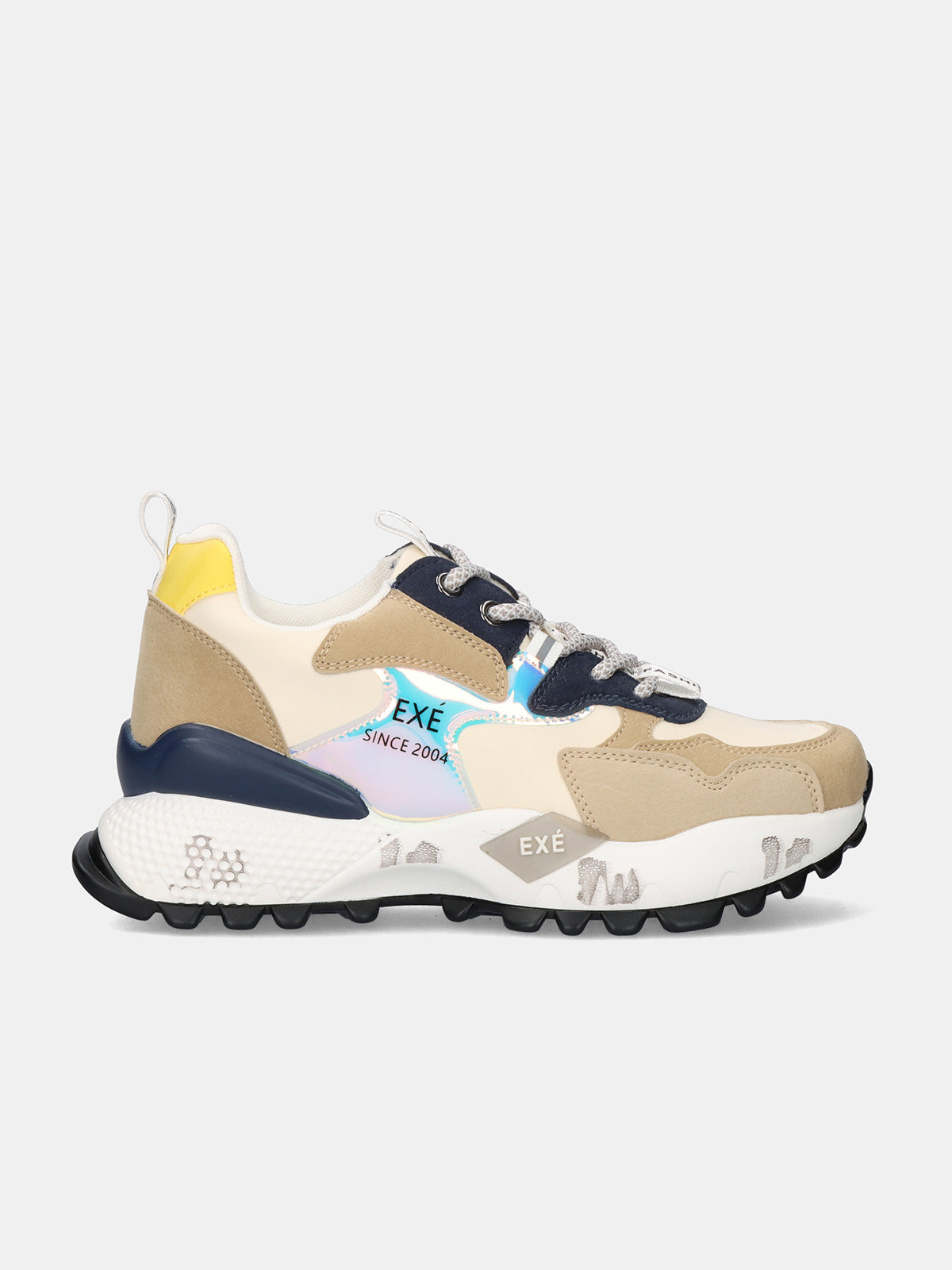 19V03-1 PU BEIGE BLK