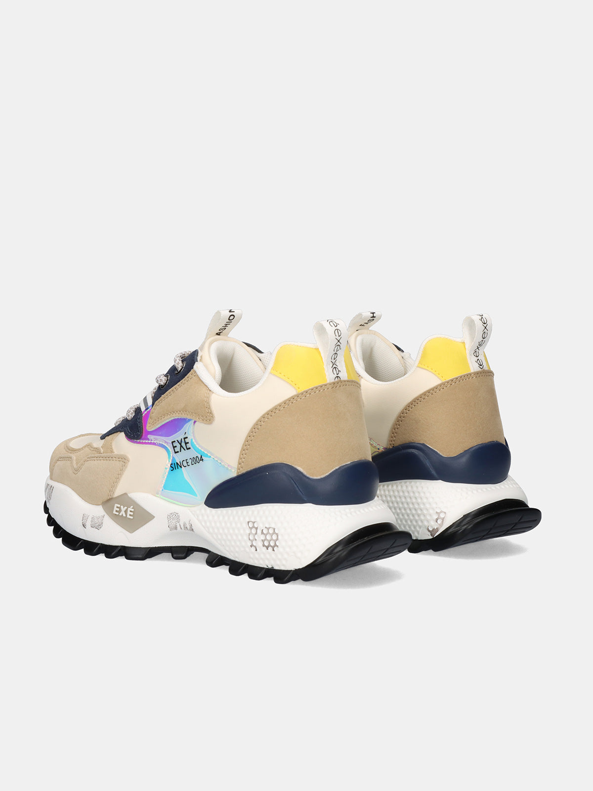 19V03-1 PU BEIGE BLK