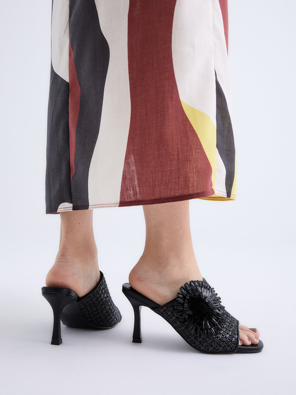 226-2521 RAFFIA BLACK