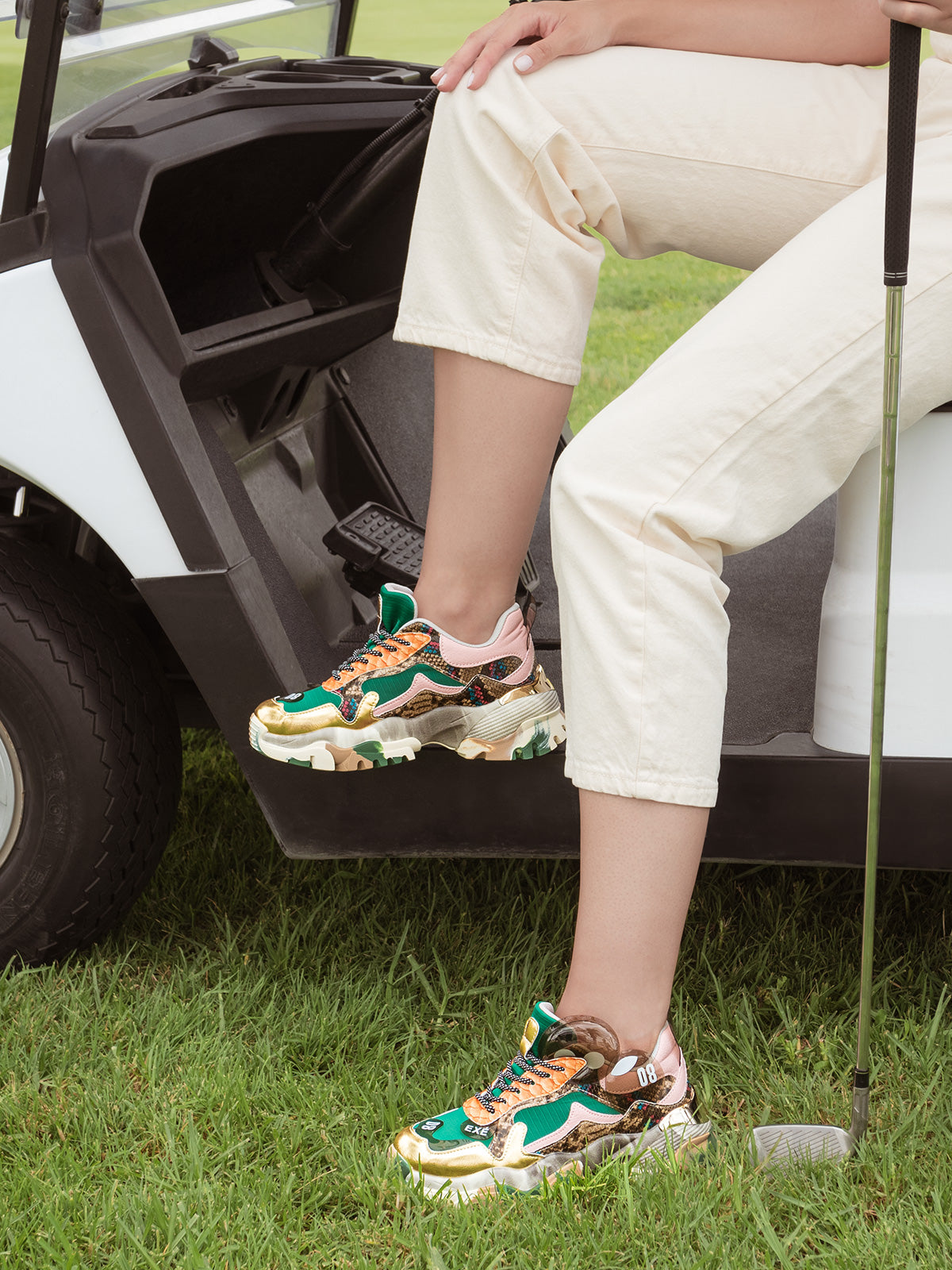 22E10-3 PU GREEN PINK