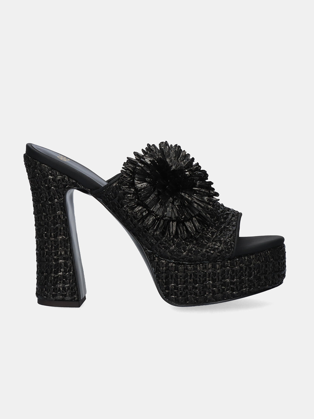 2640-01 RAFFIA BLACK