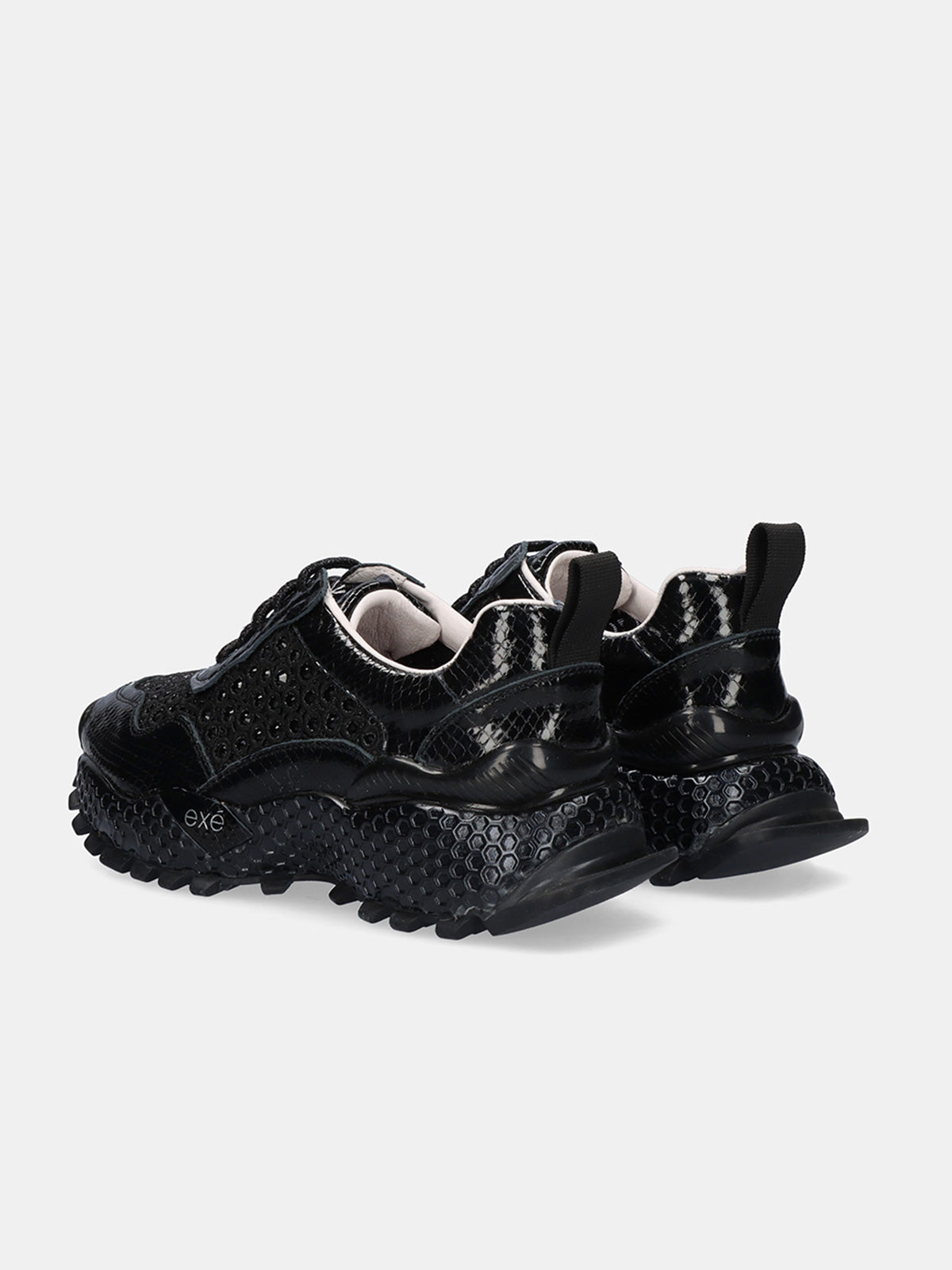 3020-1 LEATHER BLACK