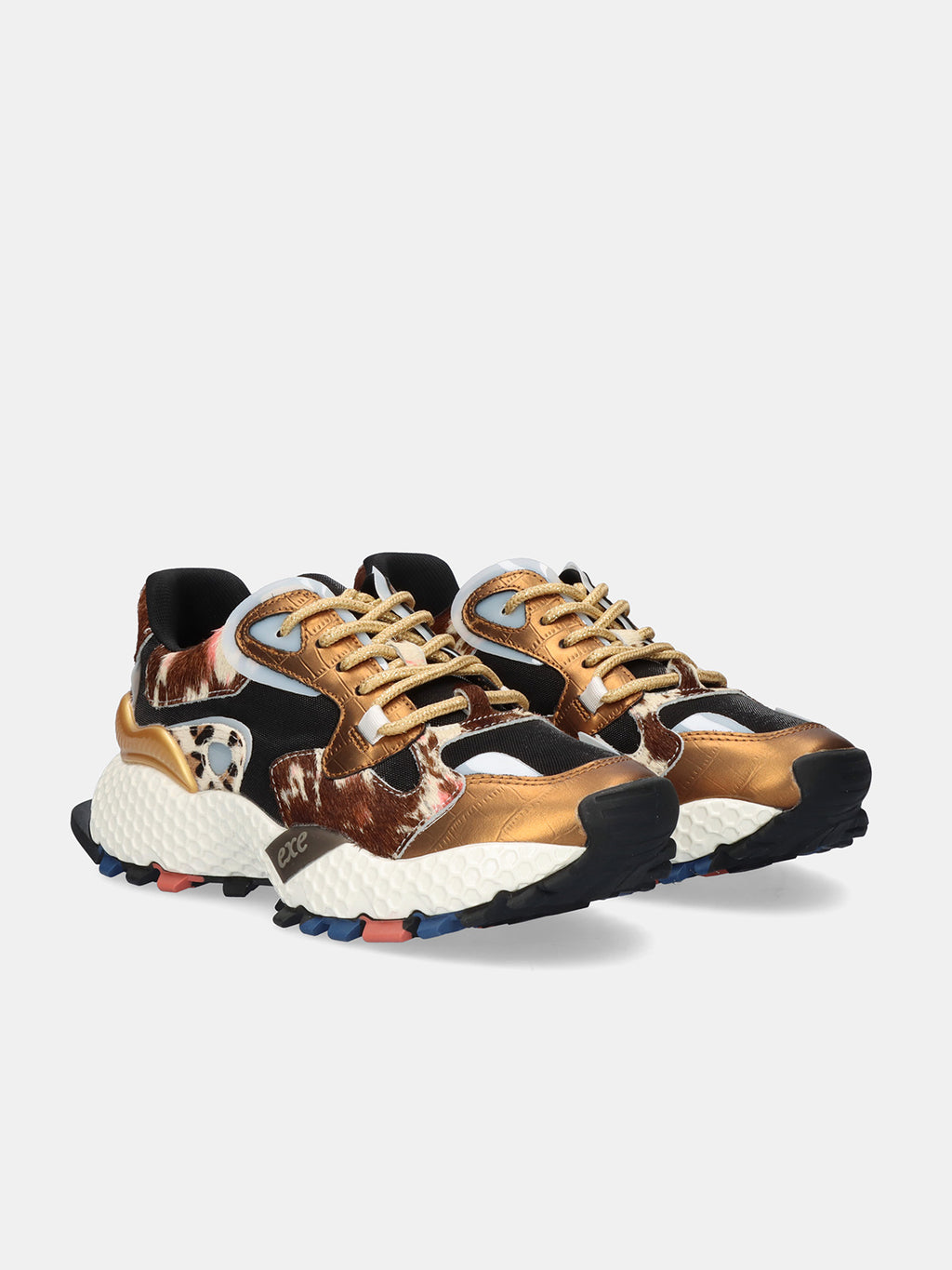 3020-10 LEATHER BRONZE BLK