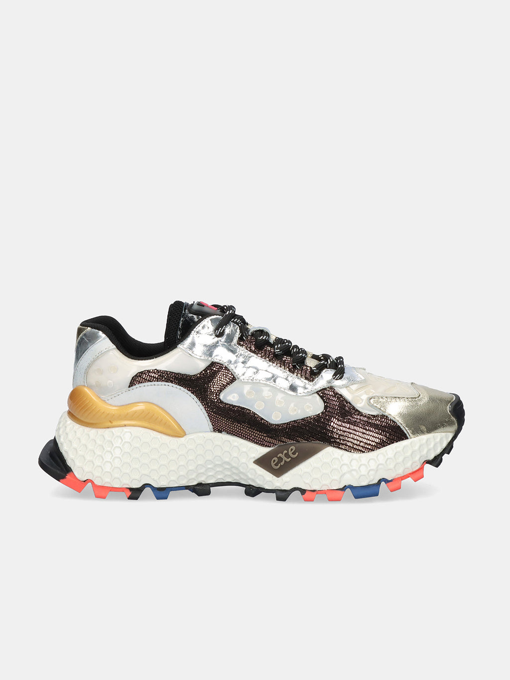 3020-18 LEATHER BLACK-GOLD