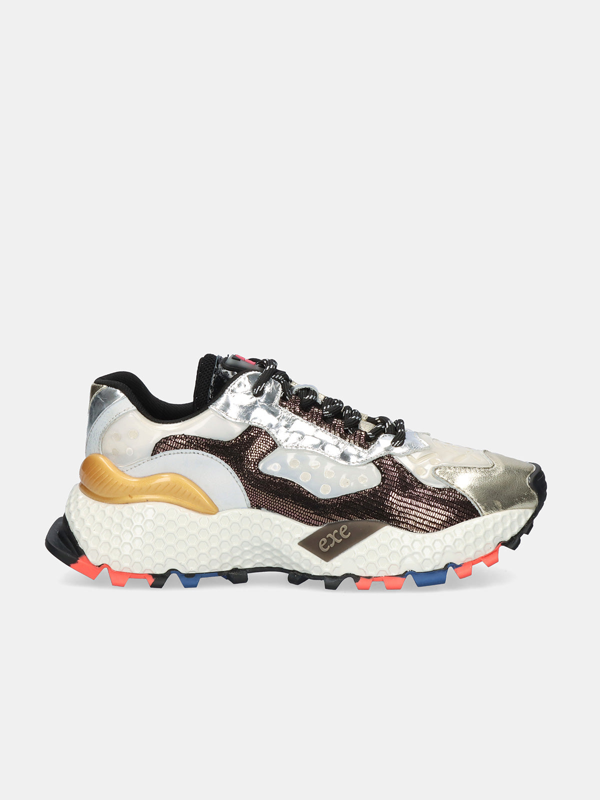 3020-18 LEATHER BLACK-GOLD