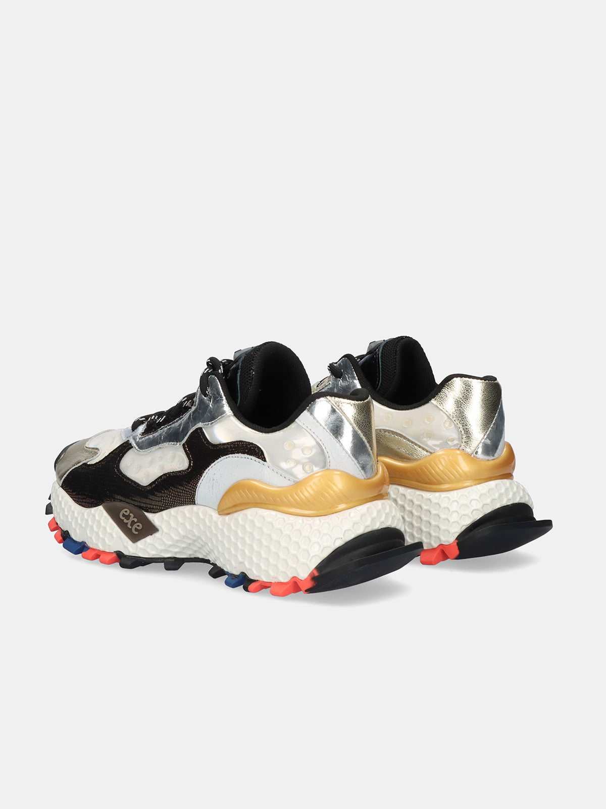 3020-18 LEATHER BLACK-GOLD