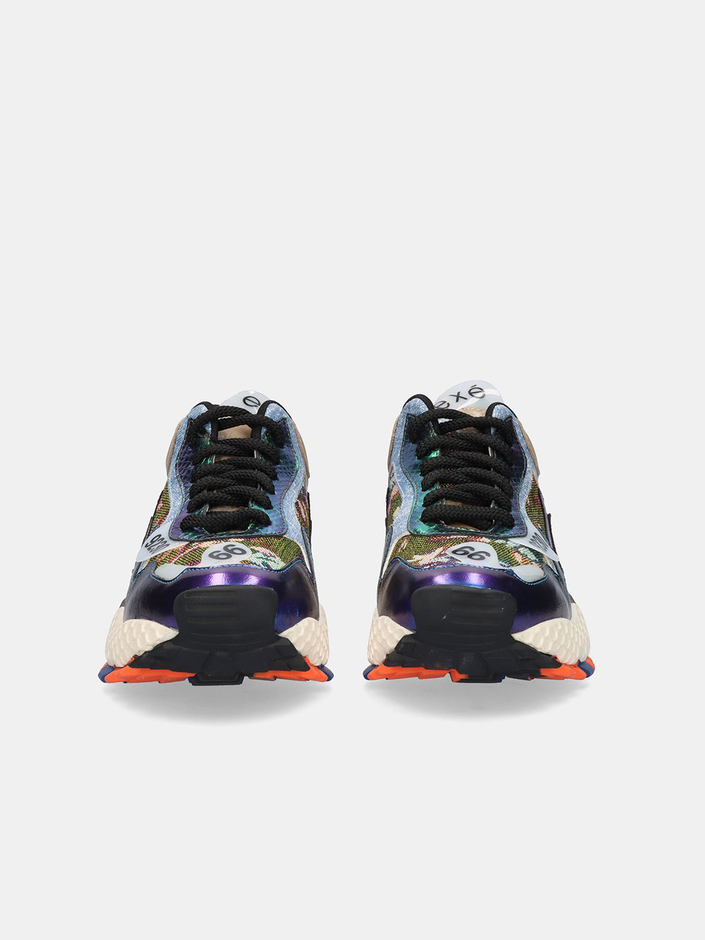 3020-2 LEATHER BLUE DENIM