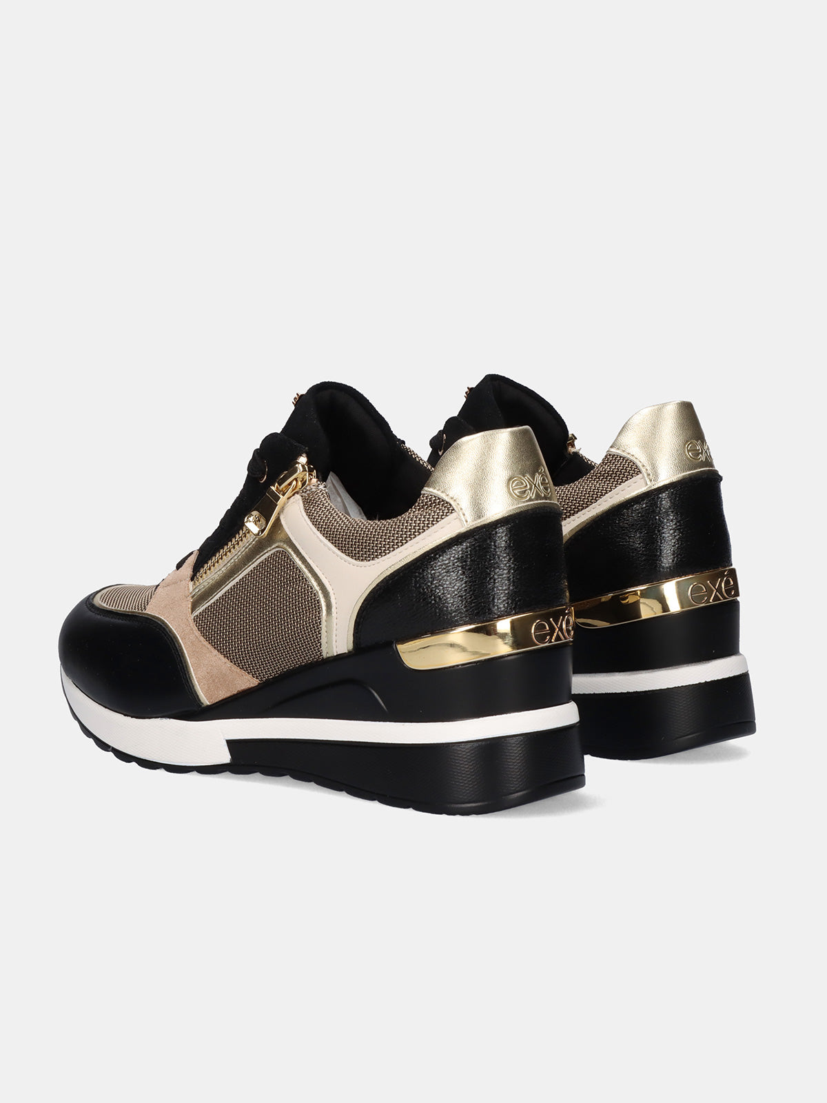 34-41EX50 PU BLK-BEIGE