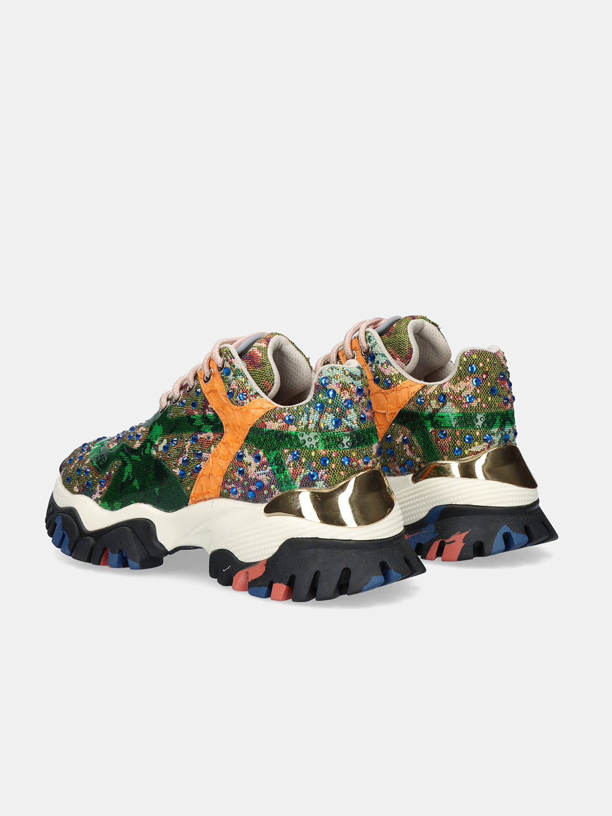 3925-3 LEATHER GREEN ORAG