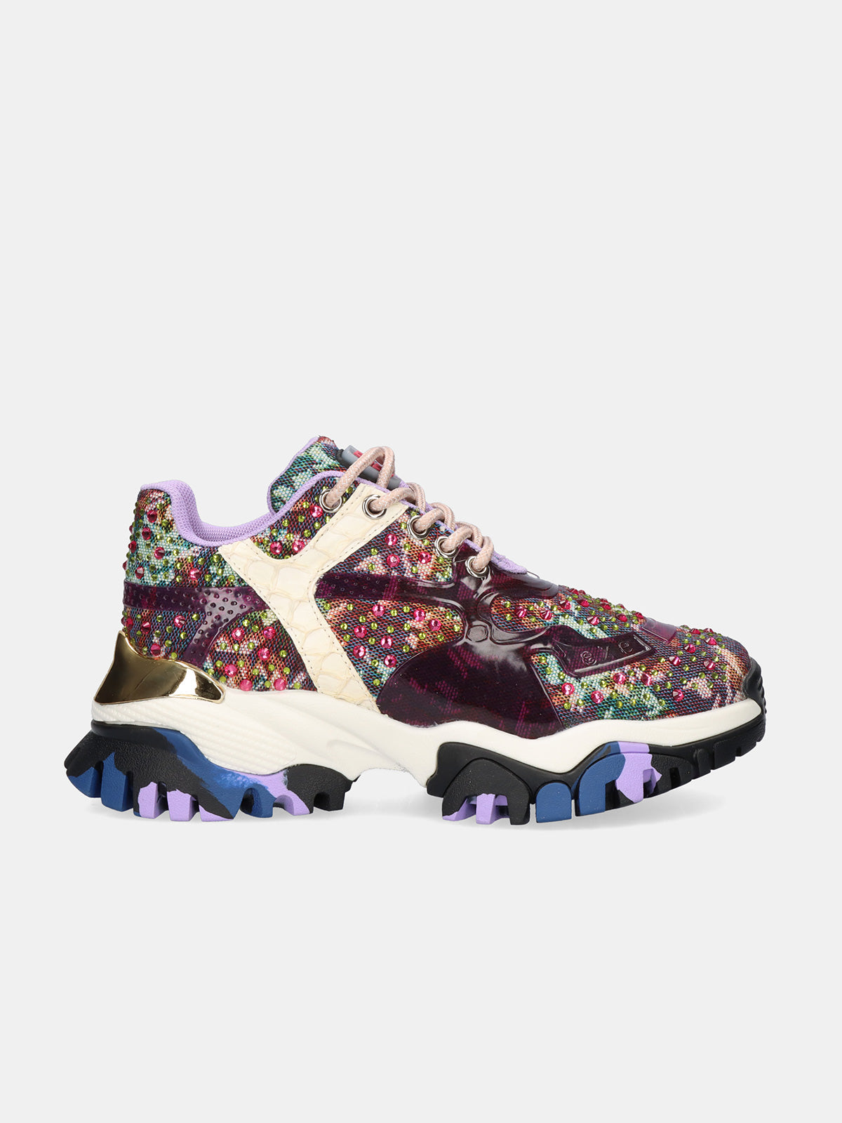 3925-3 LEATHER PURPLE