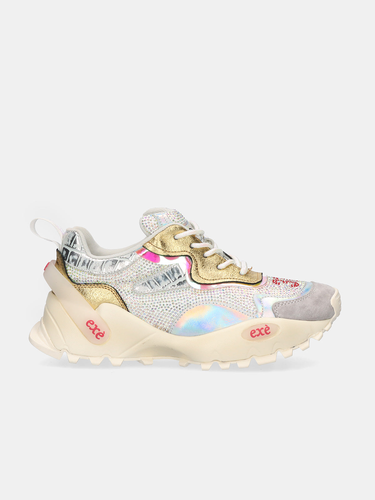 4032-1A LEATHER SILVER GOLD