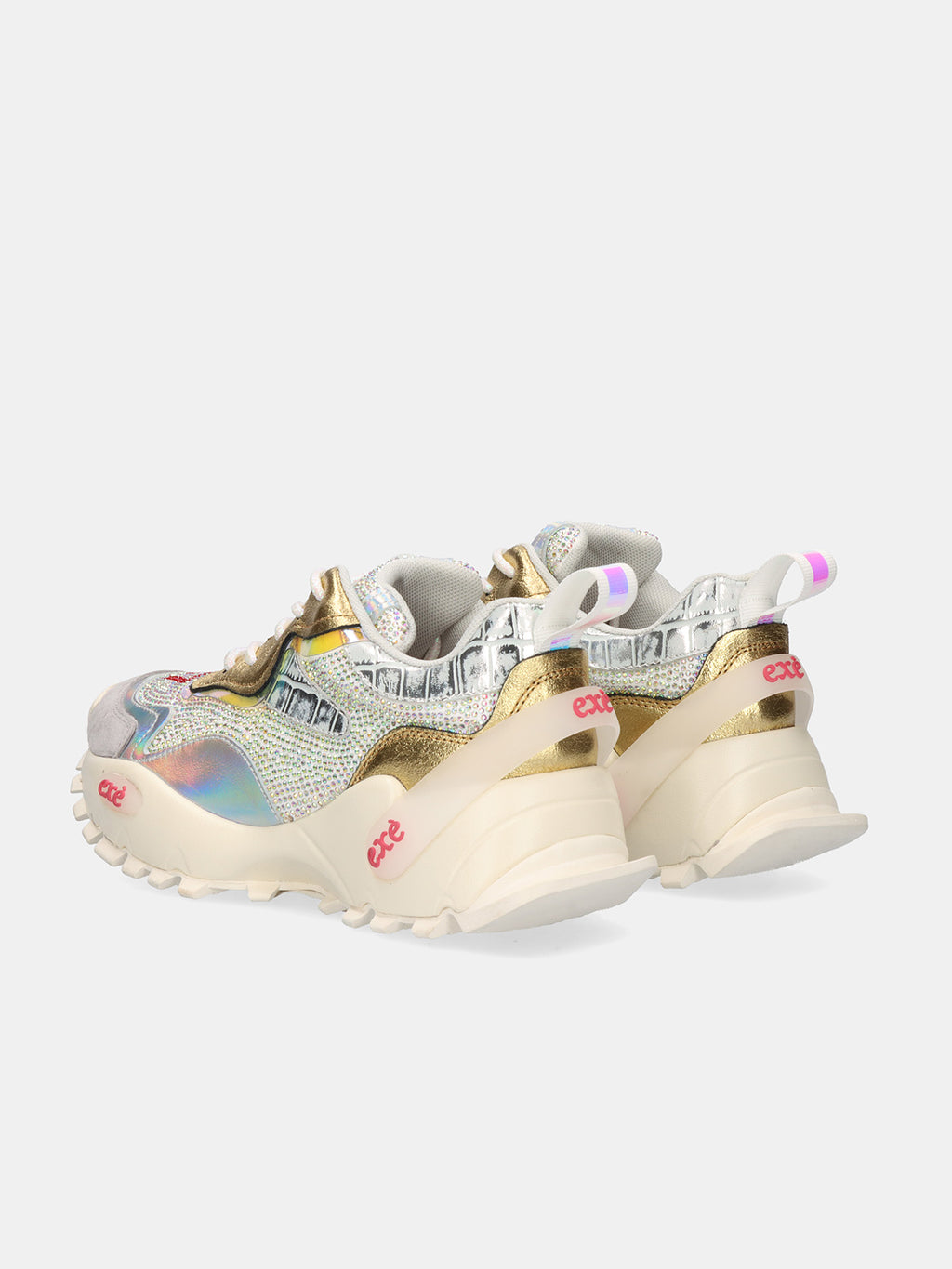 4032-1A LEATHER SILVER GOLD