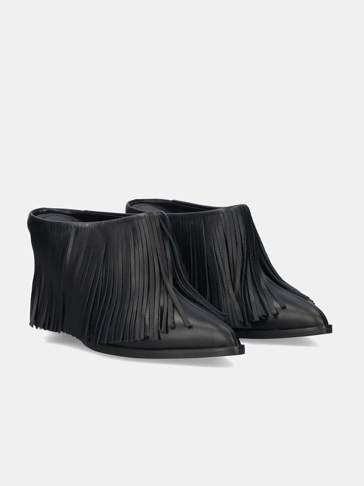 519 VERONICA LEATHER BLACK