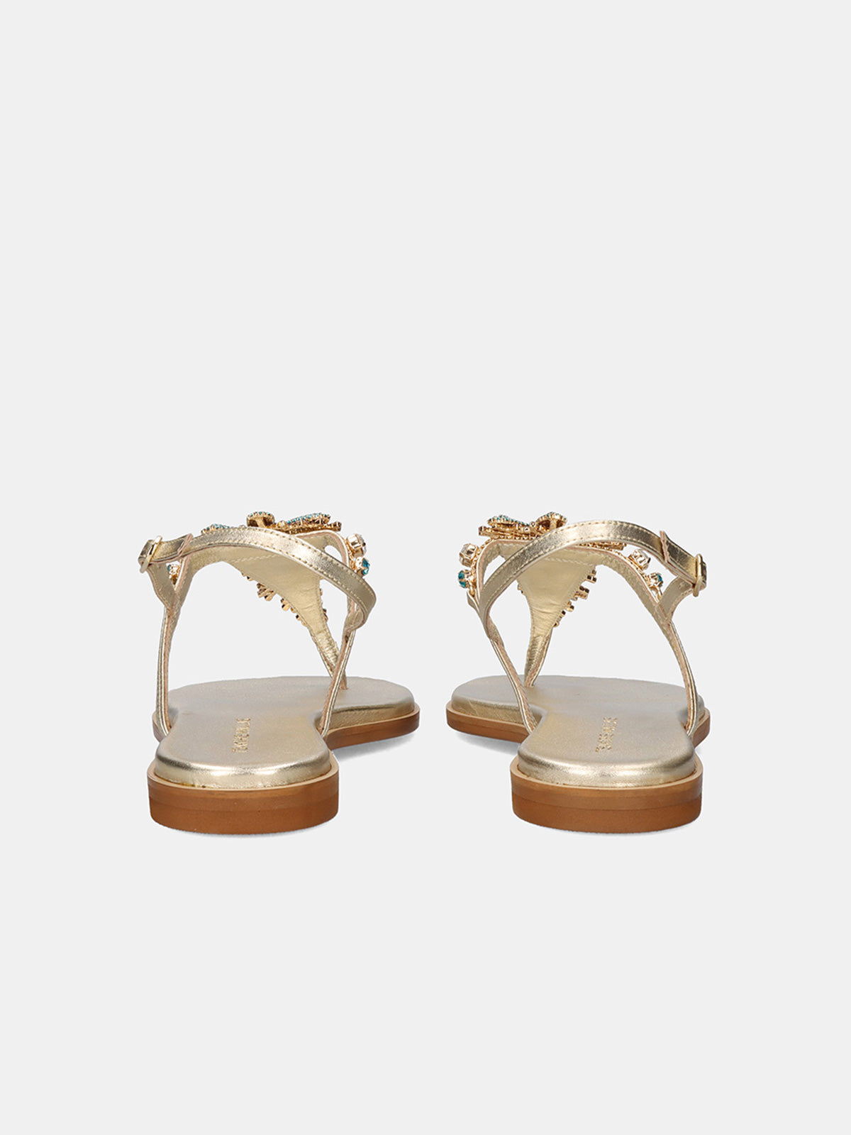 522 LORIS LEATHER GOLD