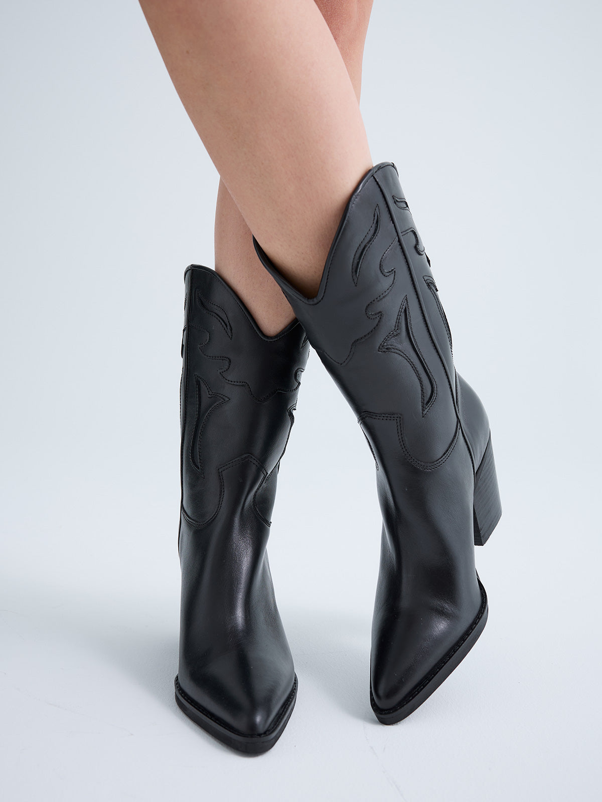 527 ORLANDO LEATHER BLACK