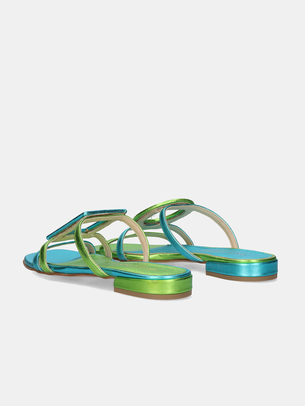 580 FEDRA LEATHER AQUA GREEN