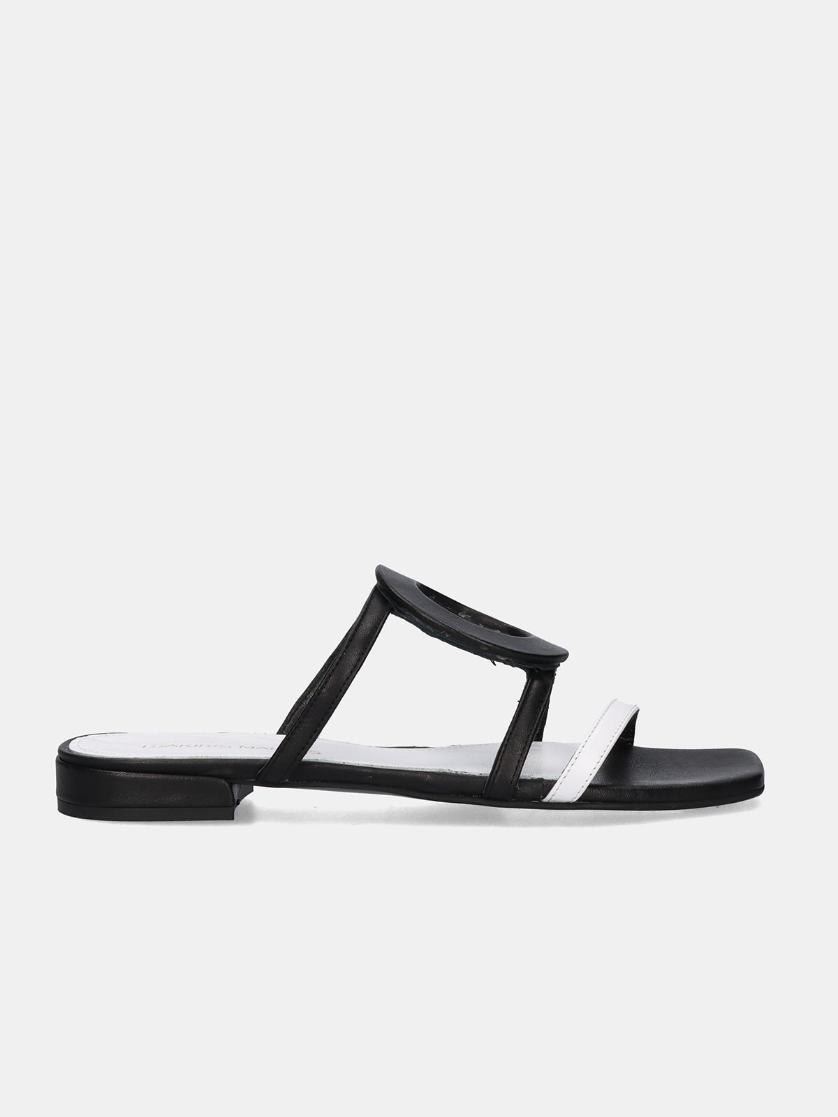 580 FEDRA LEATHER BLACK WHT
