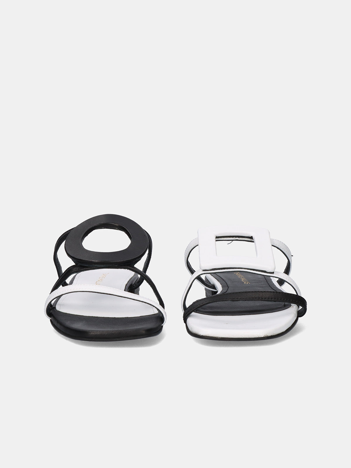 580 FEDRA LEATHER BLACK WHT