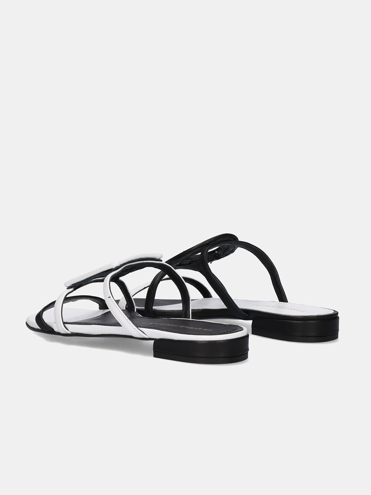 580 FEDRA LEATHER BLACK WHT