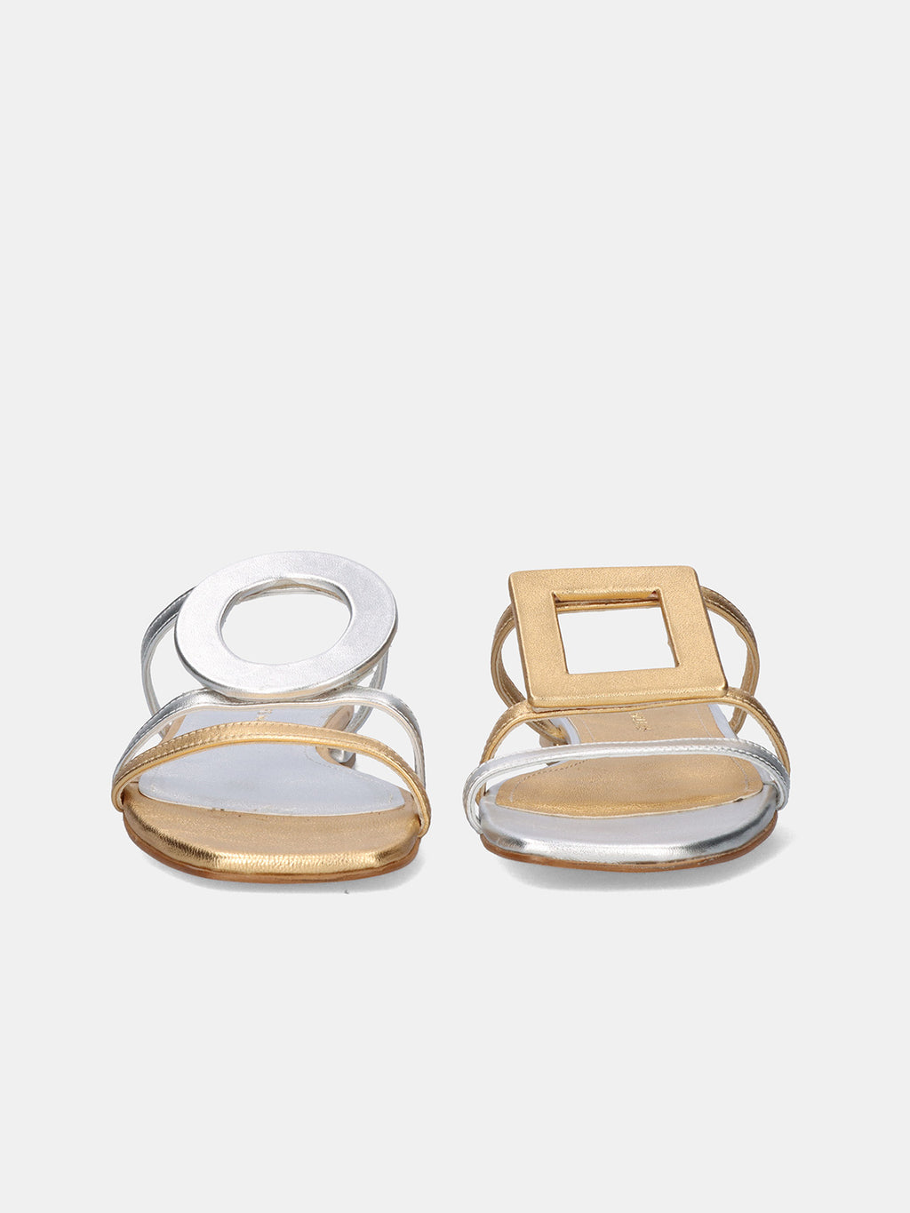 580 FEDRA LEATHER SILVER GLD