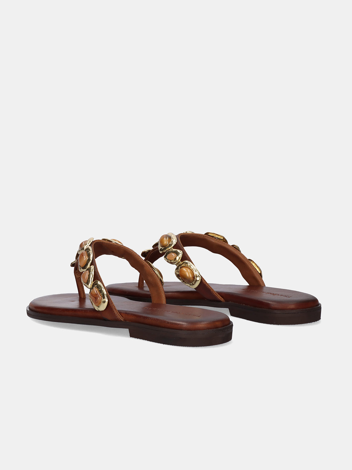 587 LORIS LEATHER BROWN