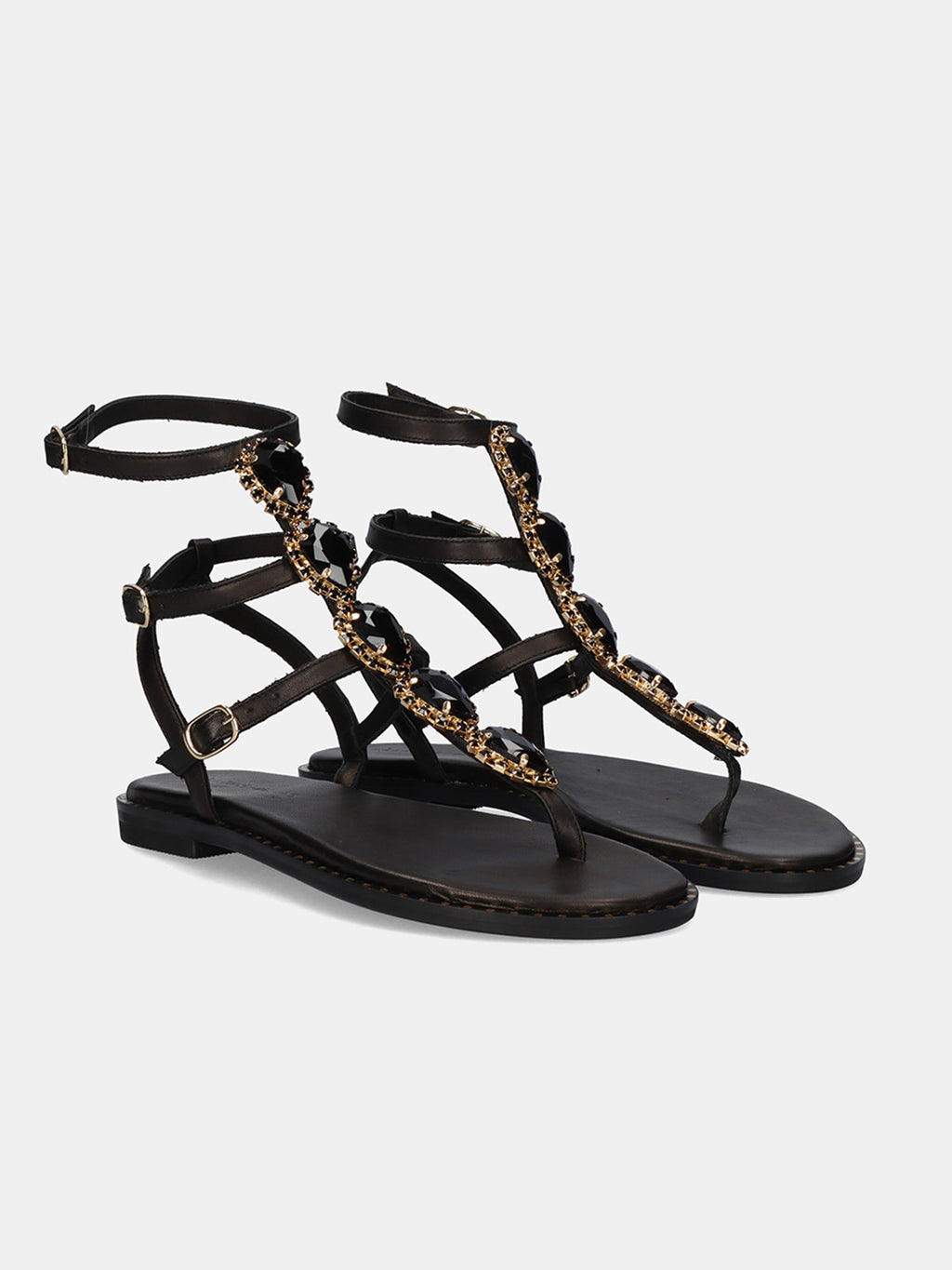 590 IRENE LEATHER BLACK