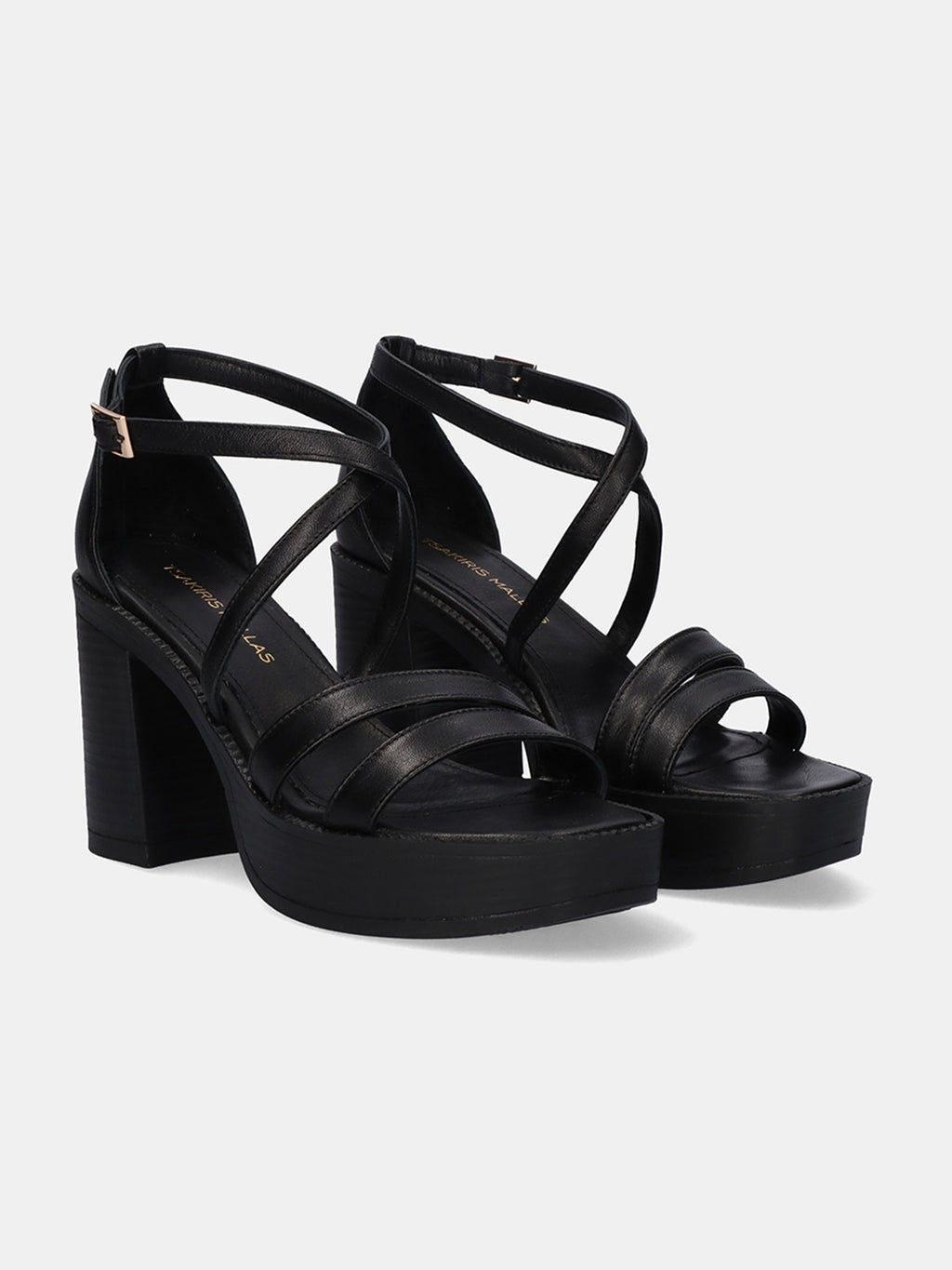 614 CECILIA LEATHER BLACK