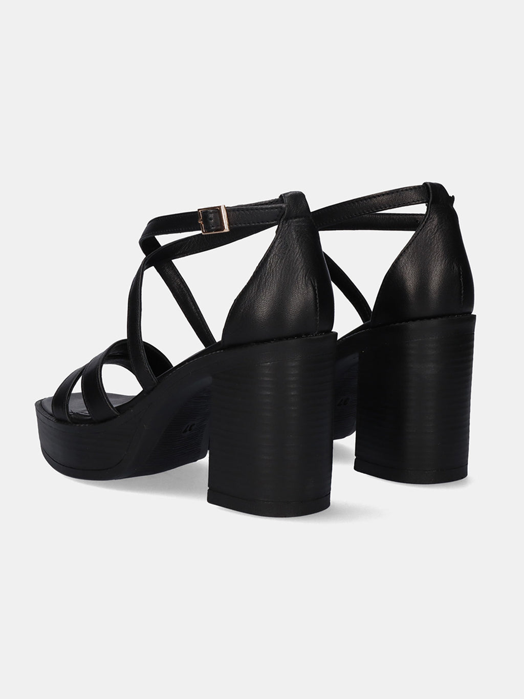 614 CECILIA LEATHER BLACK