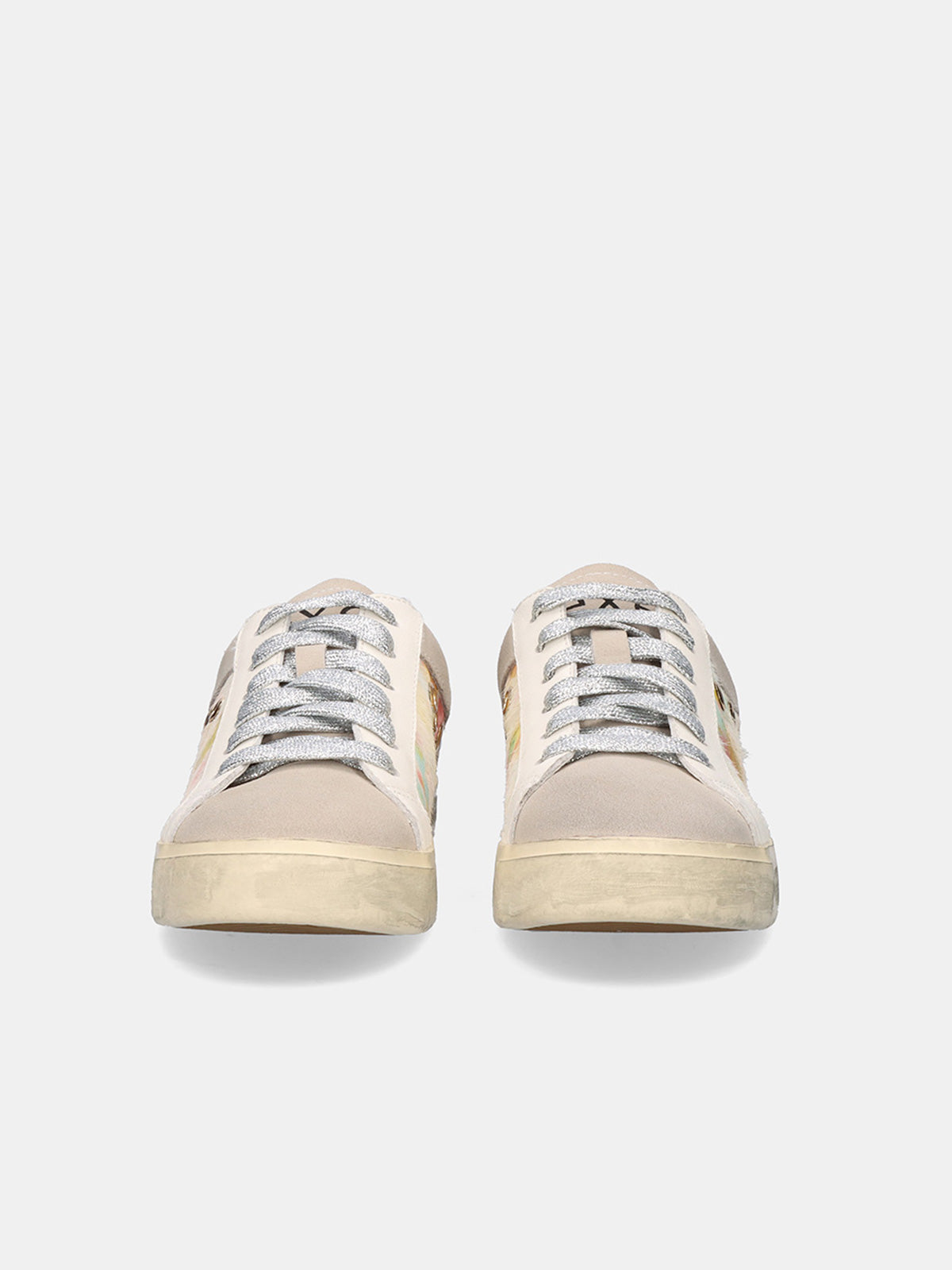 705-10 LEATHER WHITE GREY