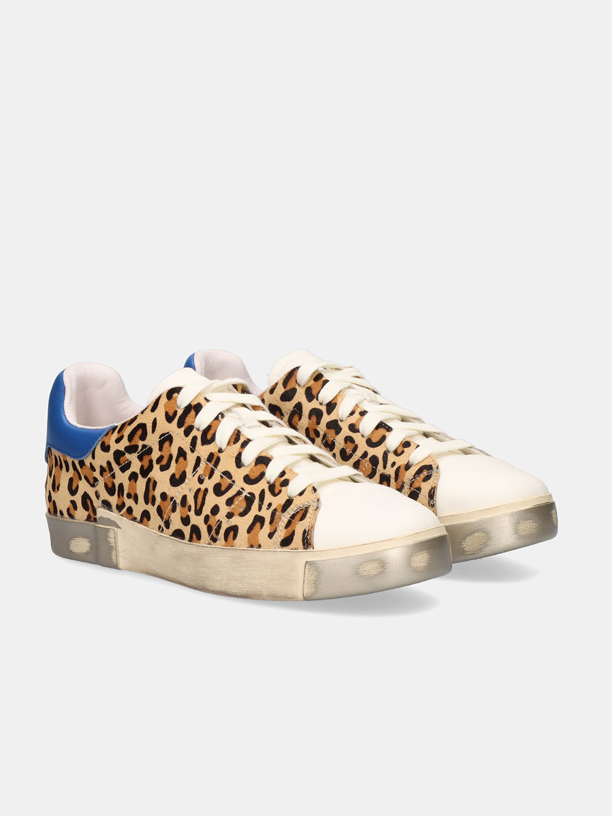 705-12 LEOPARD WHITE BLUE