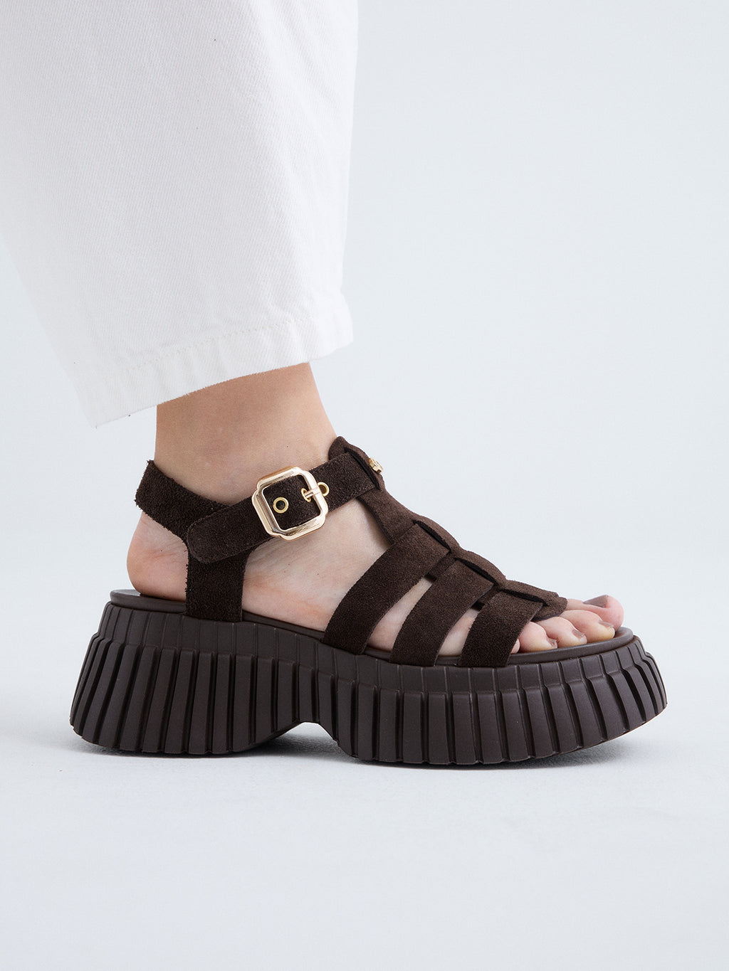 842 MAGGIE SUEDE BROWN