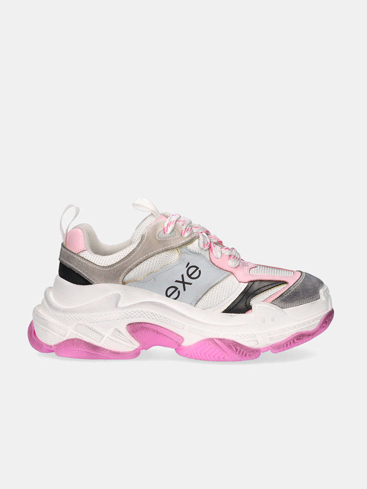 930-10 LEATHER GREY PINK