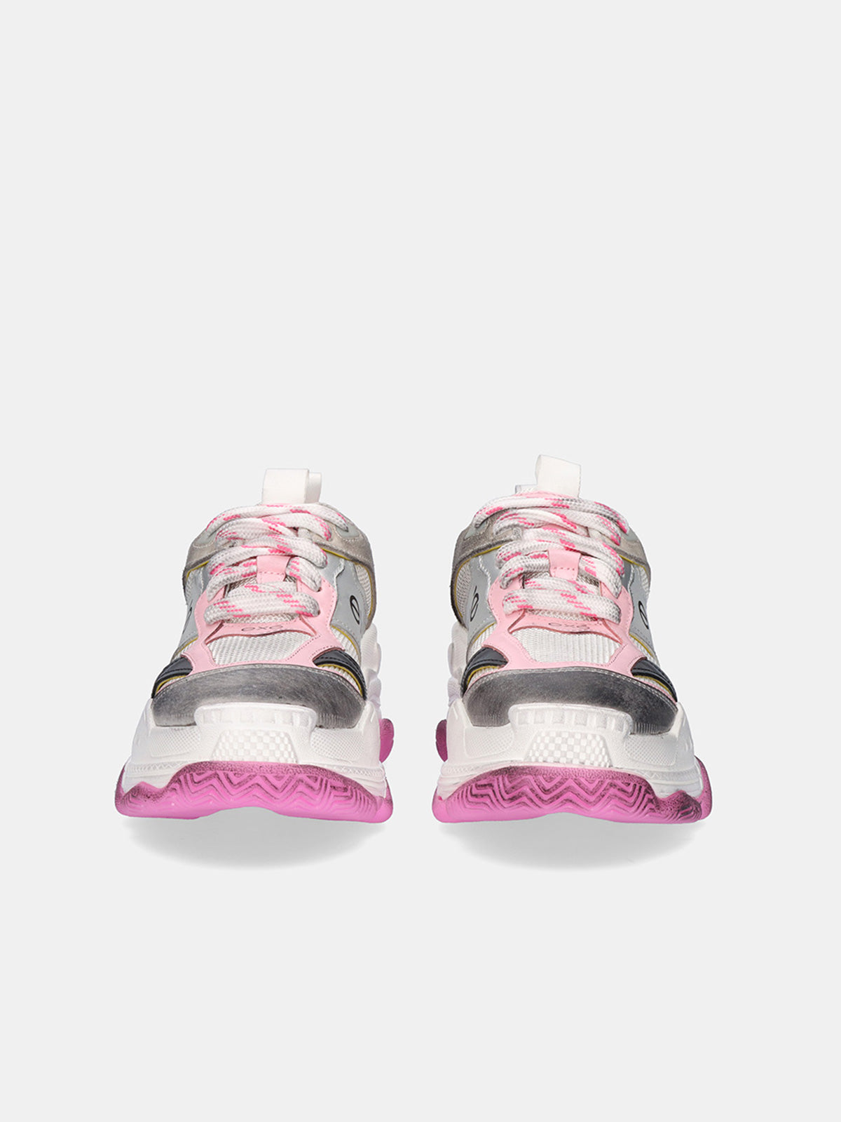 930-10 LEATHER GREY PINK