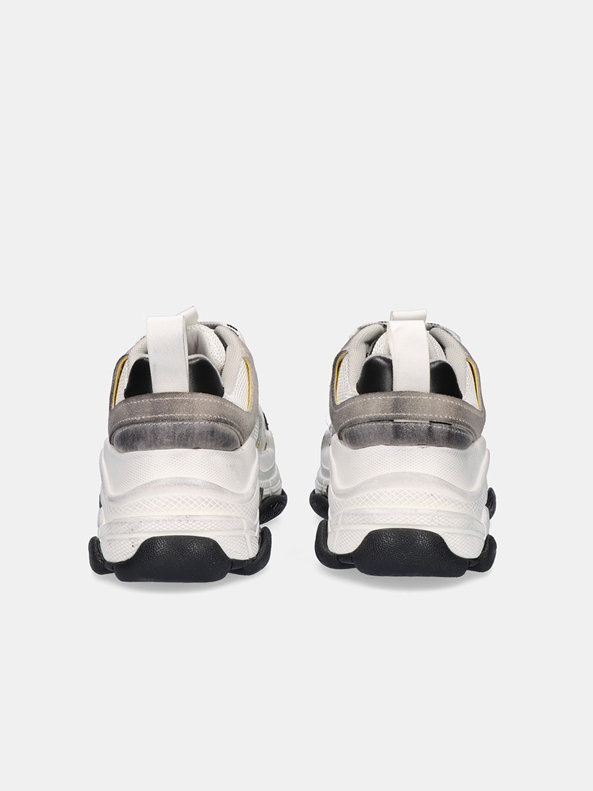 930-10 LEATHER BLACK GREY