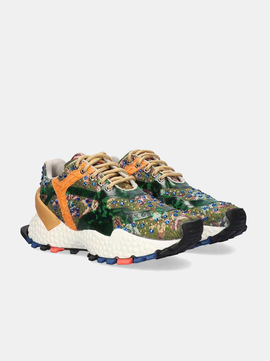 999-3 LEATHER GREEN ORAG