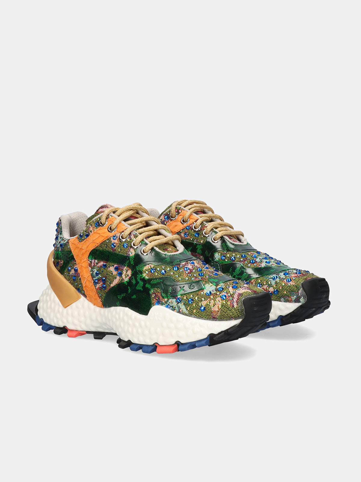 999-3 LEATHER GREEN ORAG