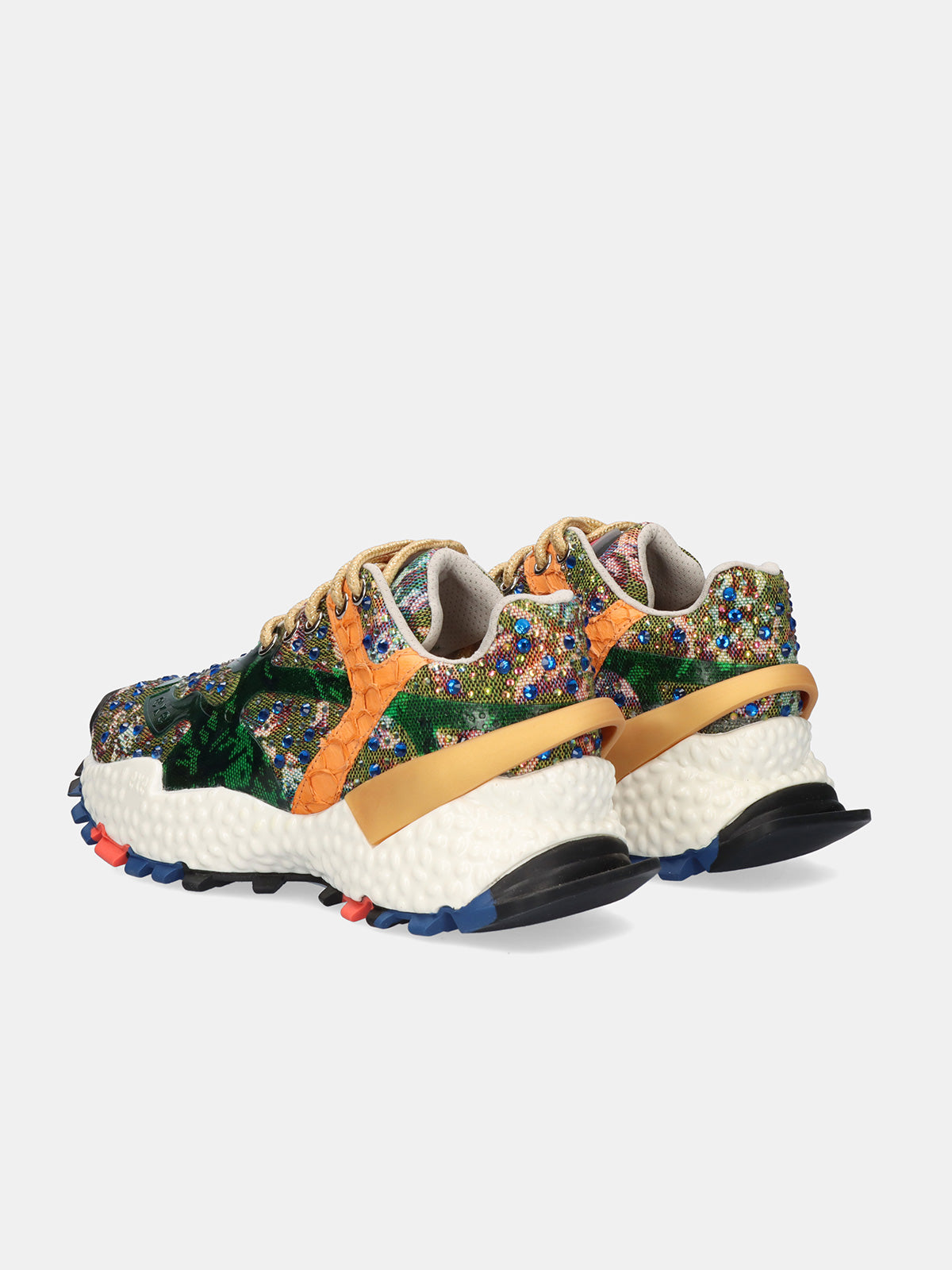 999-3 LEATHER GREEN ORAG